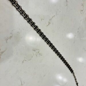 DANNIJO Black and Crystal Choker